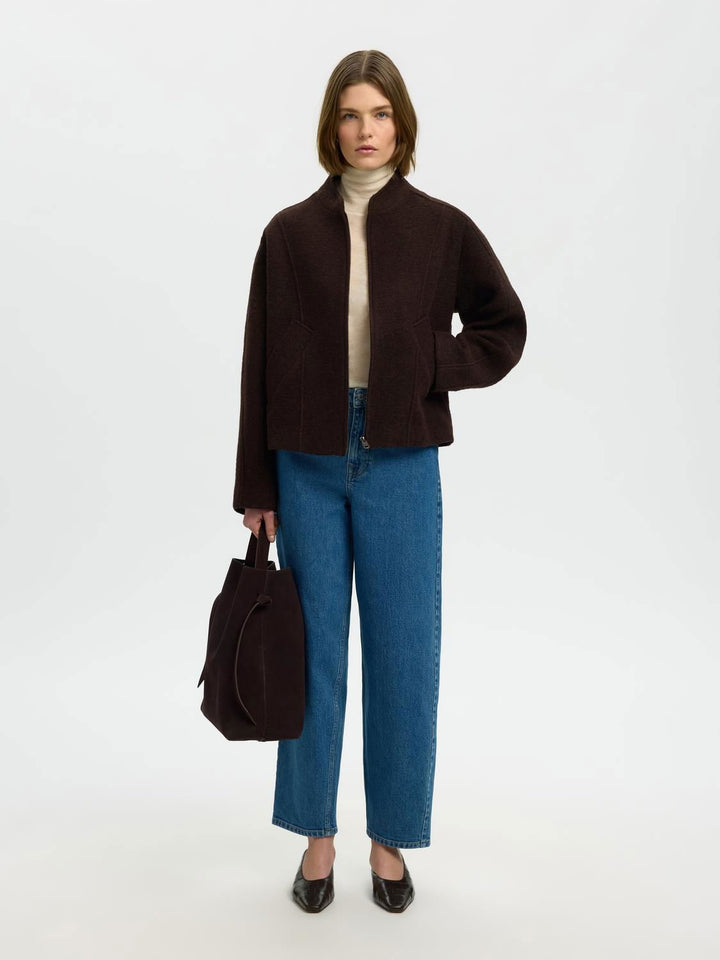 Slwjacqueline Wool Blend Jacket