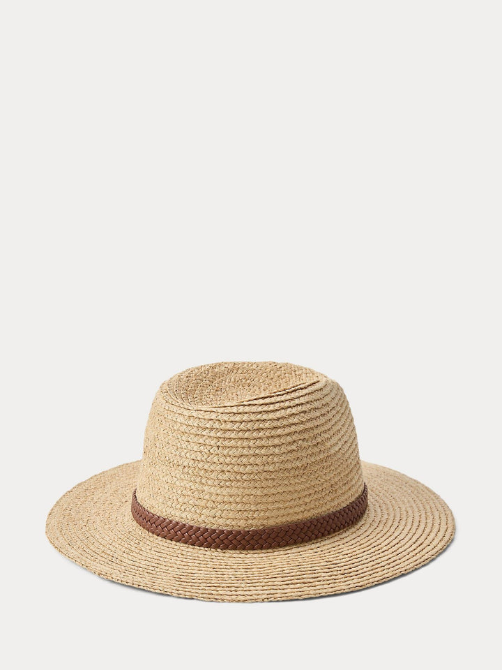 Raffia Fedora Hat