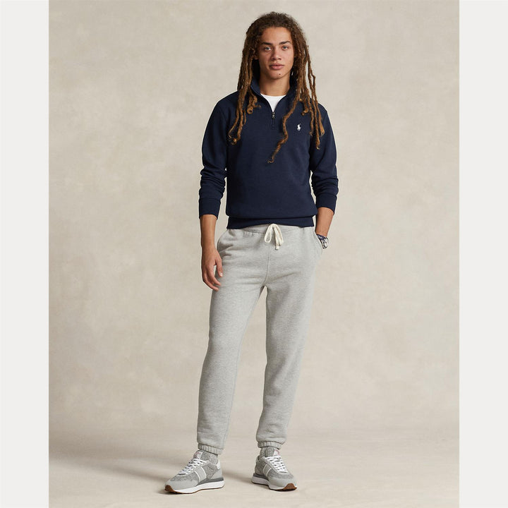 Double knit quarter zip