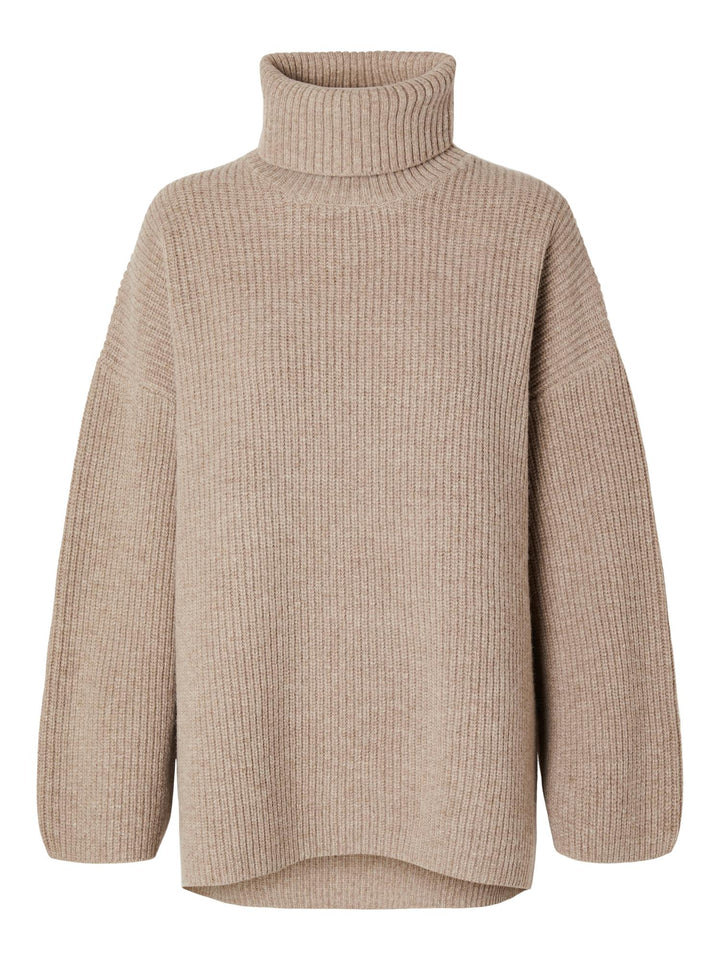 SLFMARY KNIT ROLL NECK