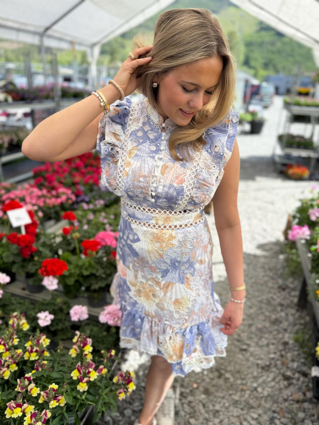 Louise blå
