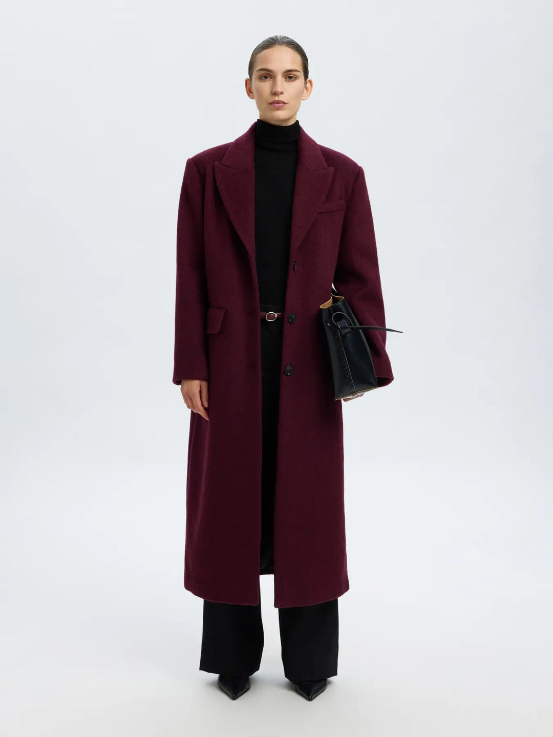 SLFIngridLS knit rollneck