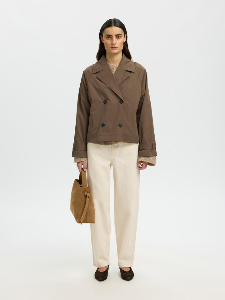Slfnew Cilo Short Trenchcoat