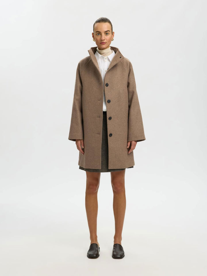 Slwzia-Vinni Wool Blend Coat