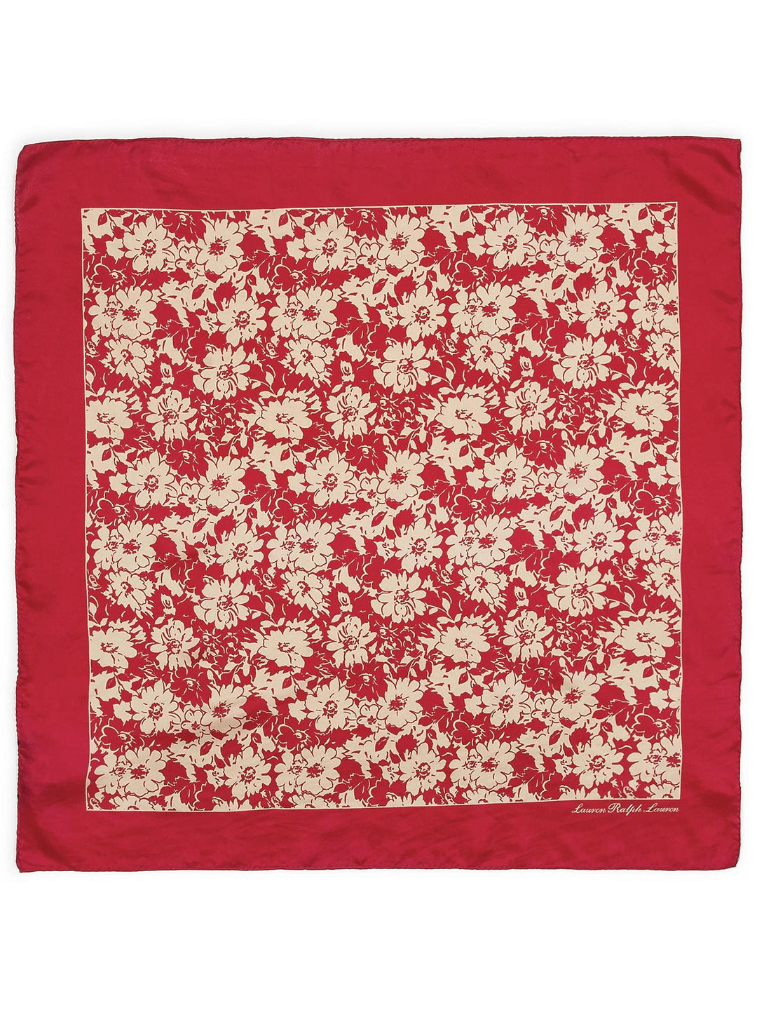 Floral Silk Scarf