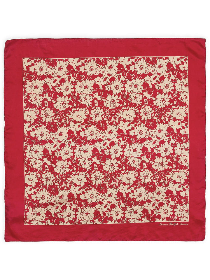 Floral Silk Scarf