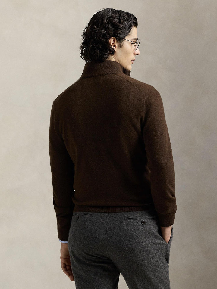 Wool Quarter Zip