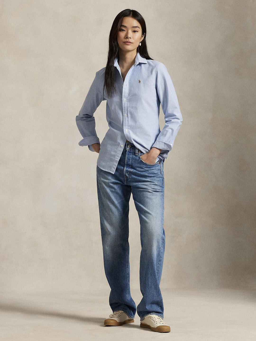 Slim fit oxford shirt