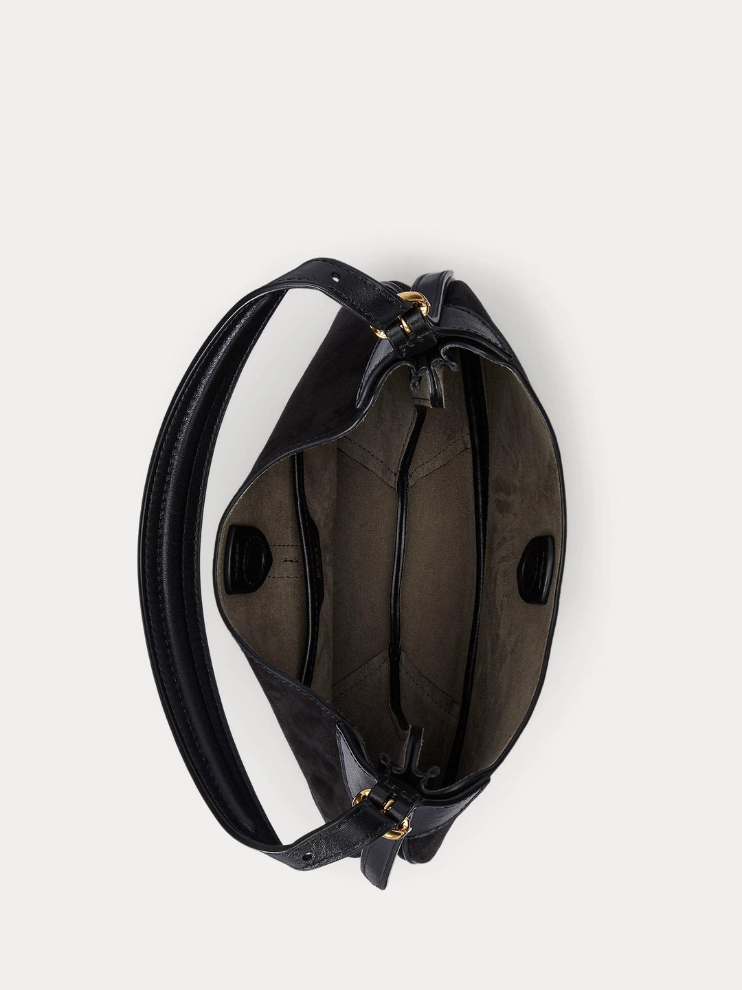 POLO ID SUEDE SMALL SHOULDER BAG