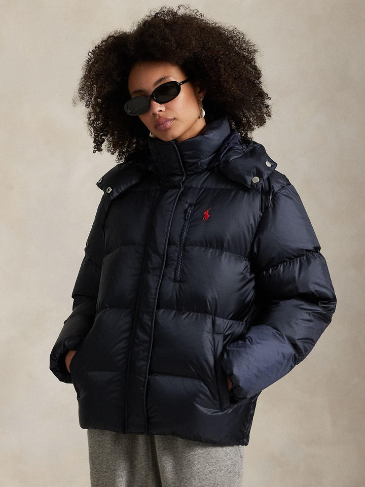 Water Repellent Quilted Down Jacket