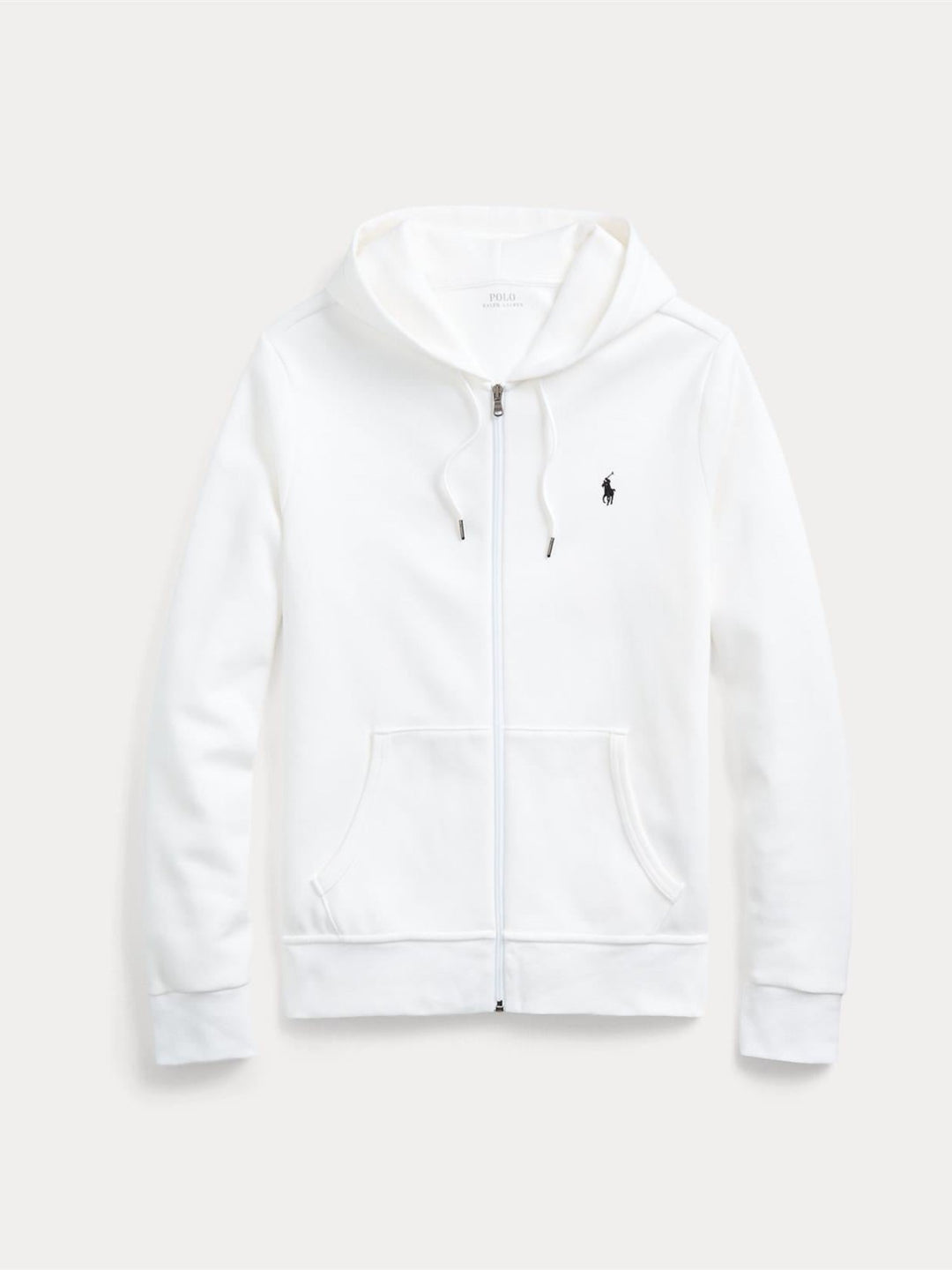 Double knit full zip hoodie