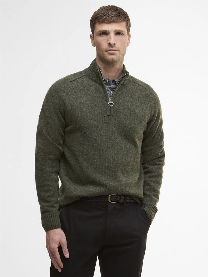 Grangetown Half Zip Knitted Jumper