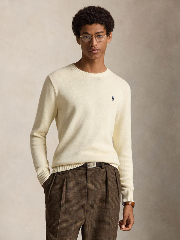 Cotton Crewneck Sweater
