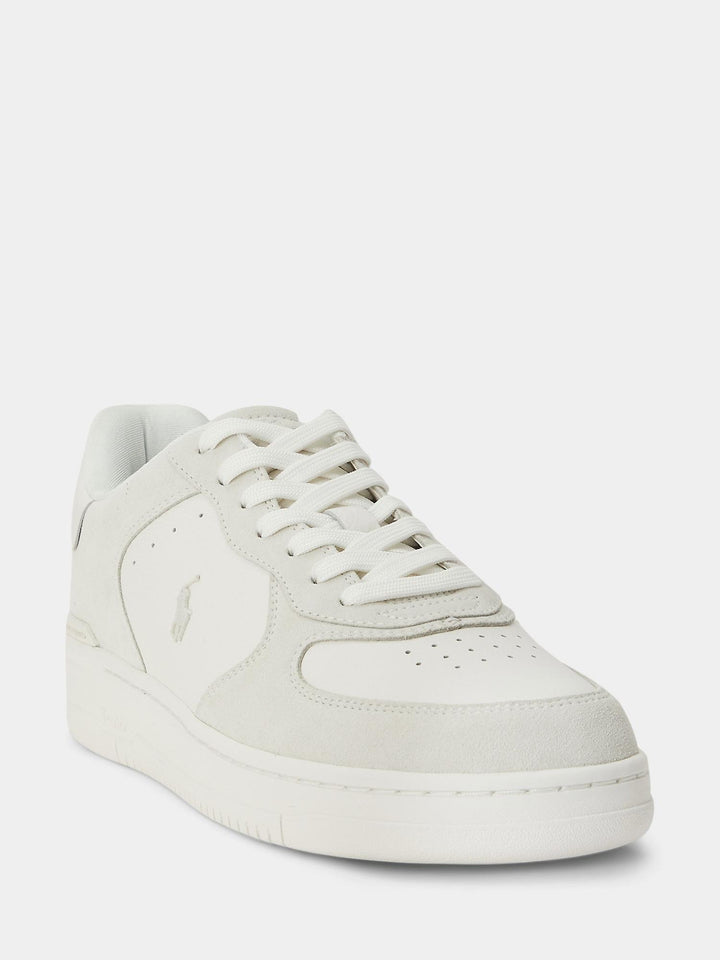 Master Court Leather-Suede Sneaker