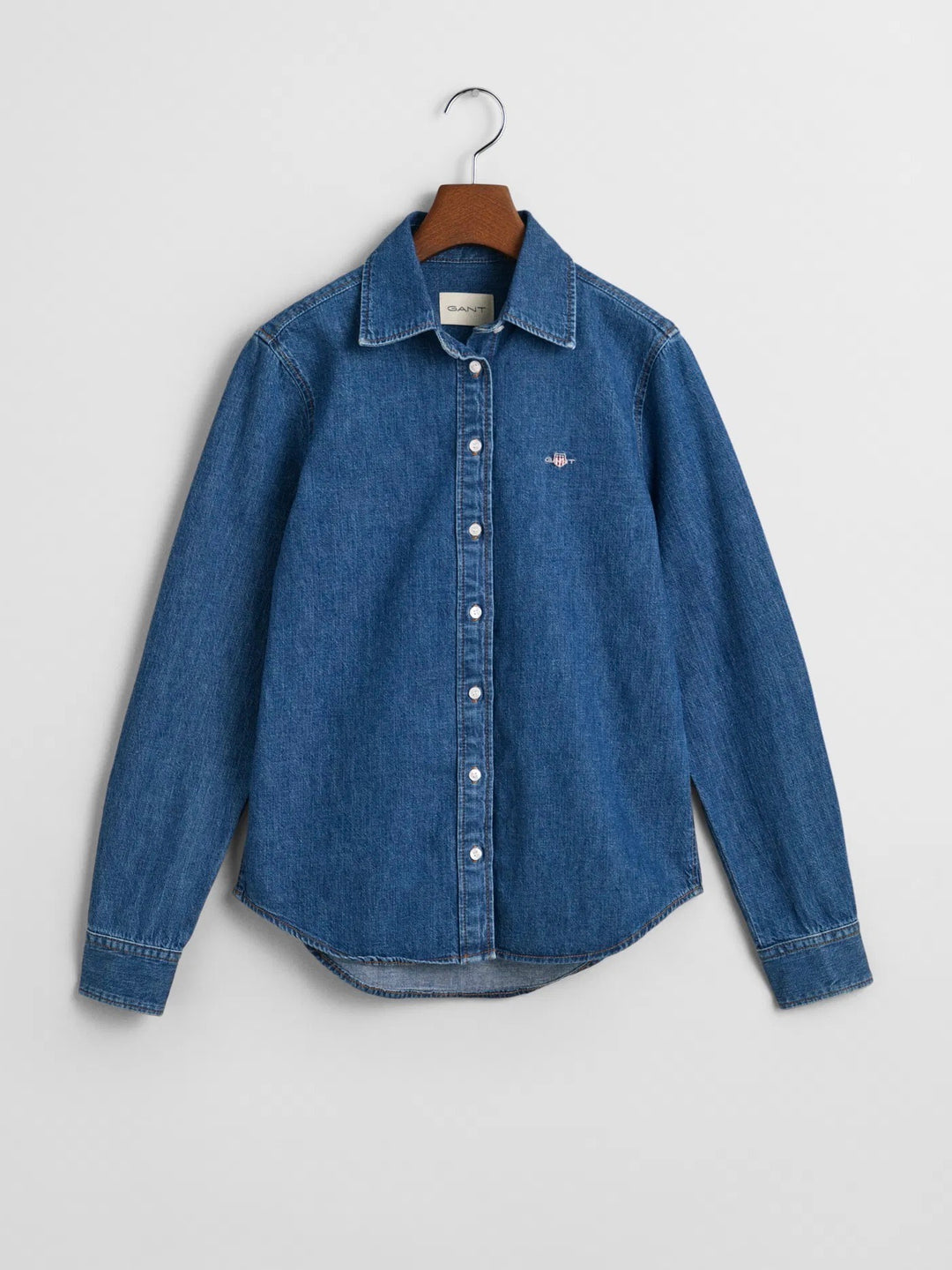 Regular denim shirt