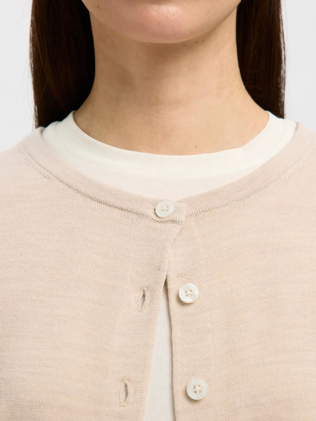 SLFThea LS Knit cardigan