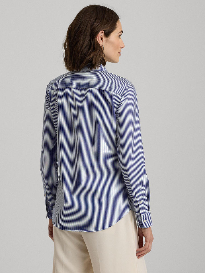 Striped Easy Cotton Shirt