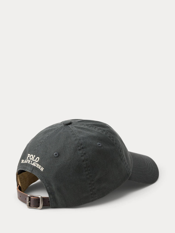 Polo bear twill cap