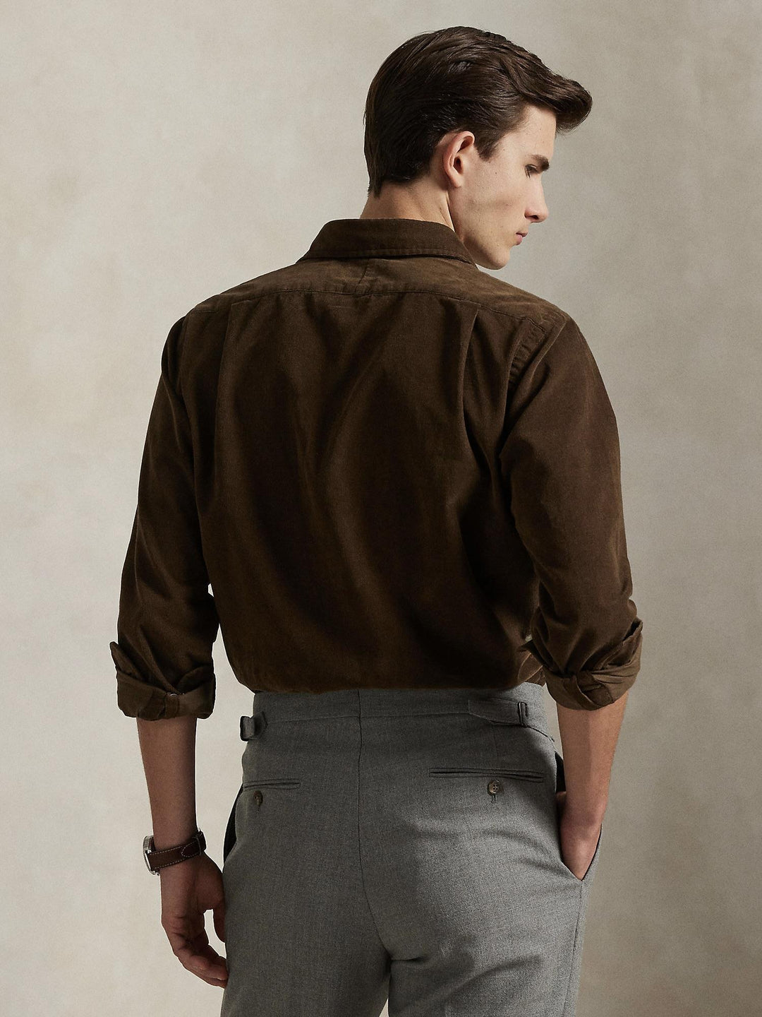 Custom Fit Corduroy Shirt