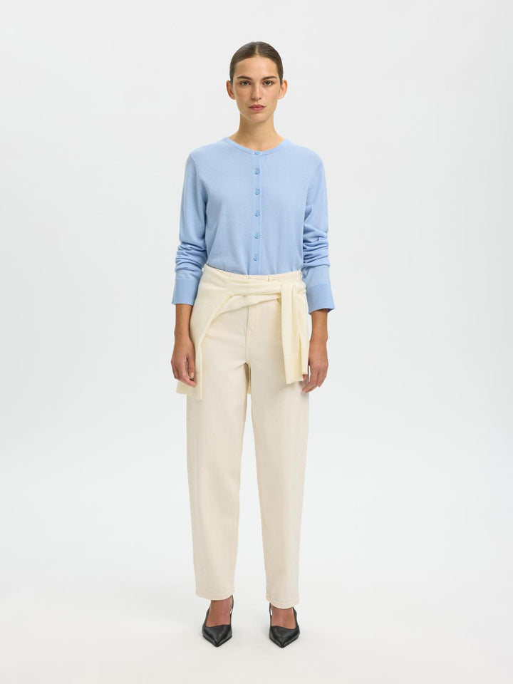 Slwthea Ls Knit Merino Cardigan Noos