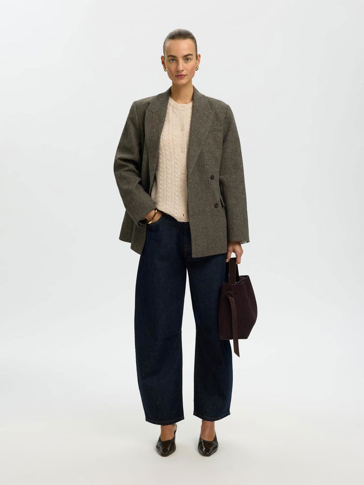 Slwlulu Knit Cable Cardigan