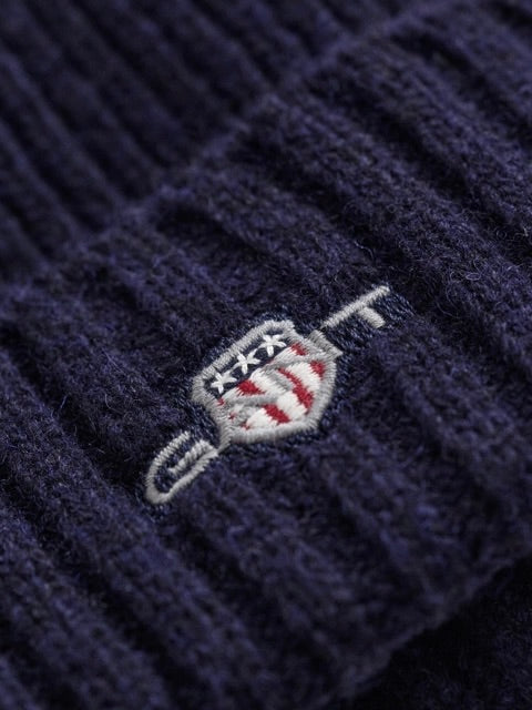 Shield wool beanie