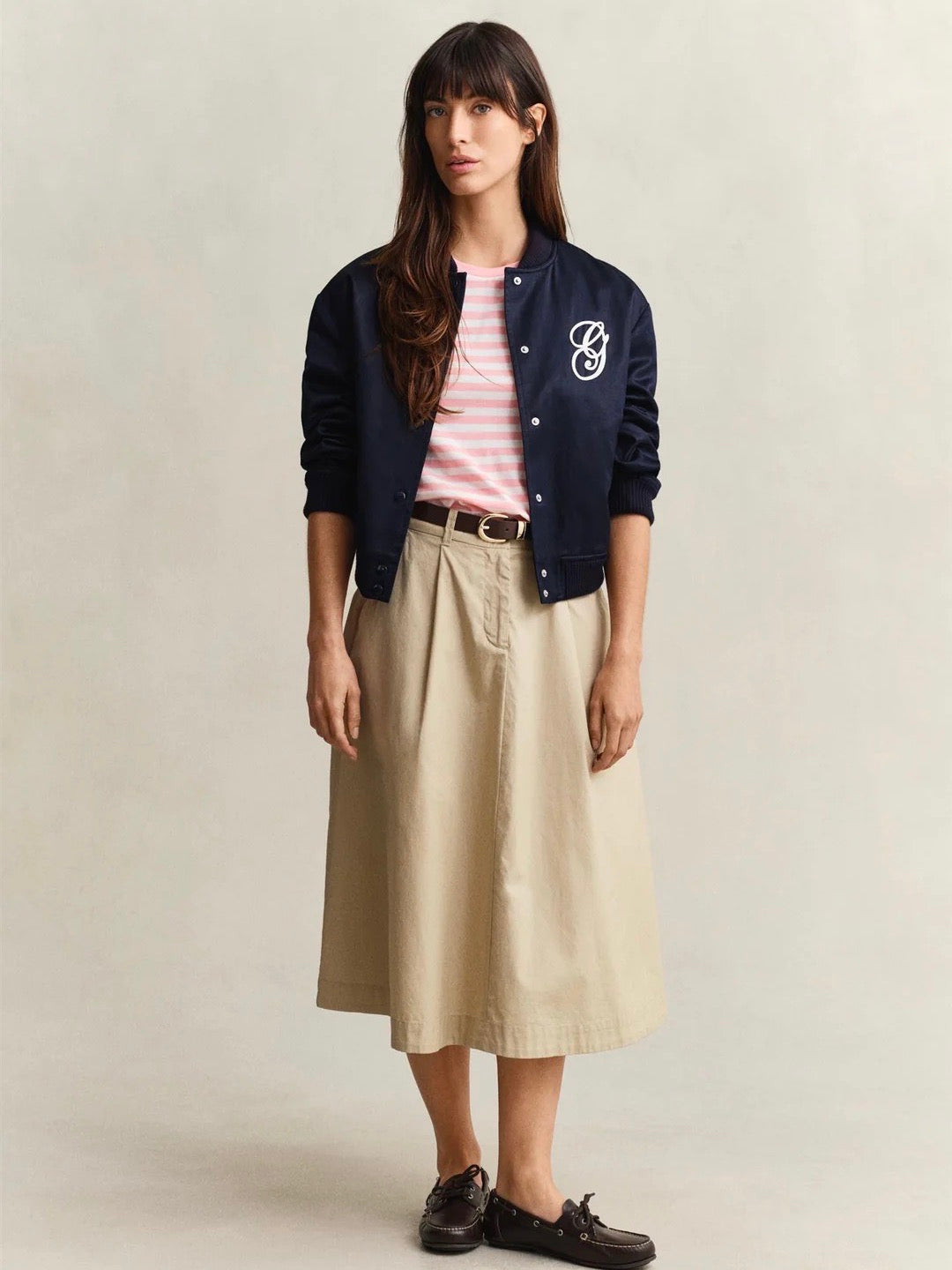 Reg Striped Shield T-Shirt