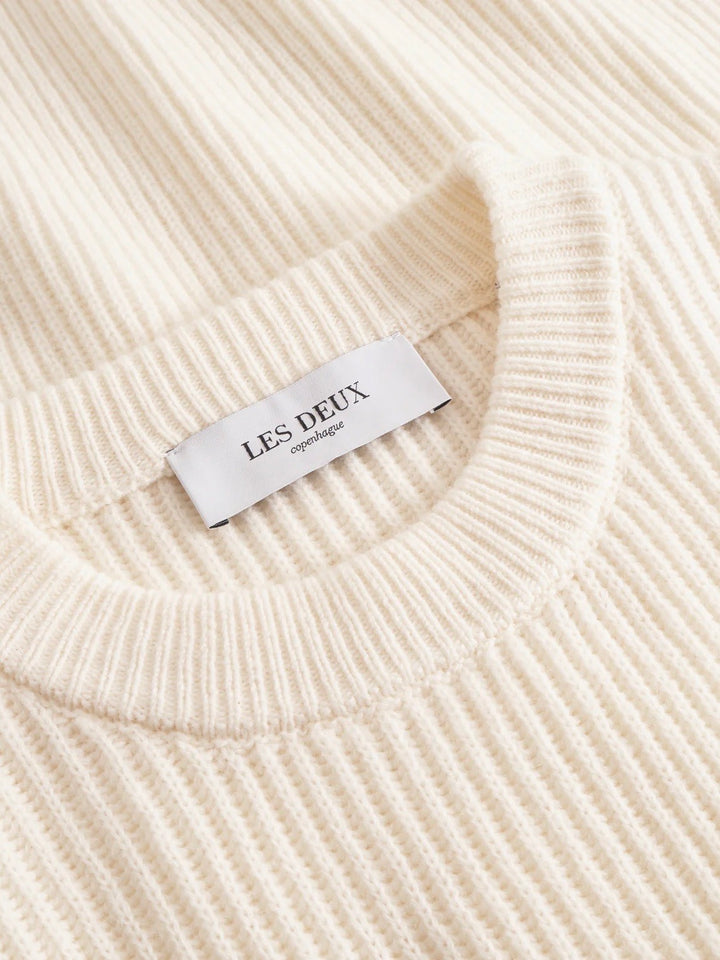 Eddie Wool Rib Crewneck Knit