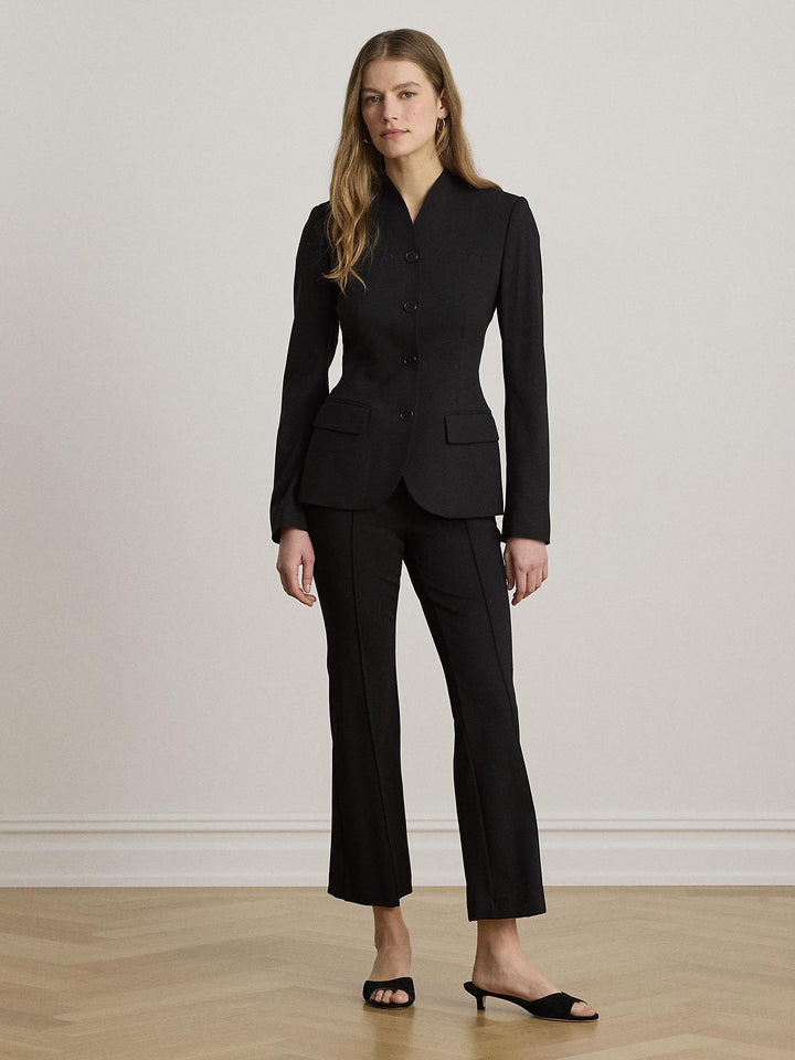 STRETCH WOOL CREPE JACKET