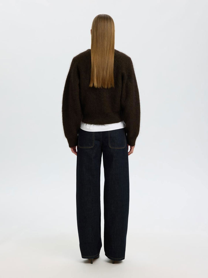 Slwmira Ls Knit Short O-Neck Noos