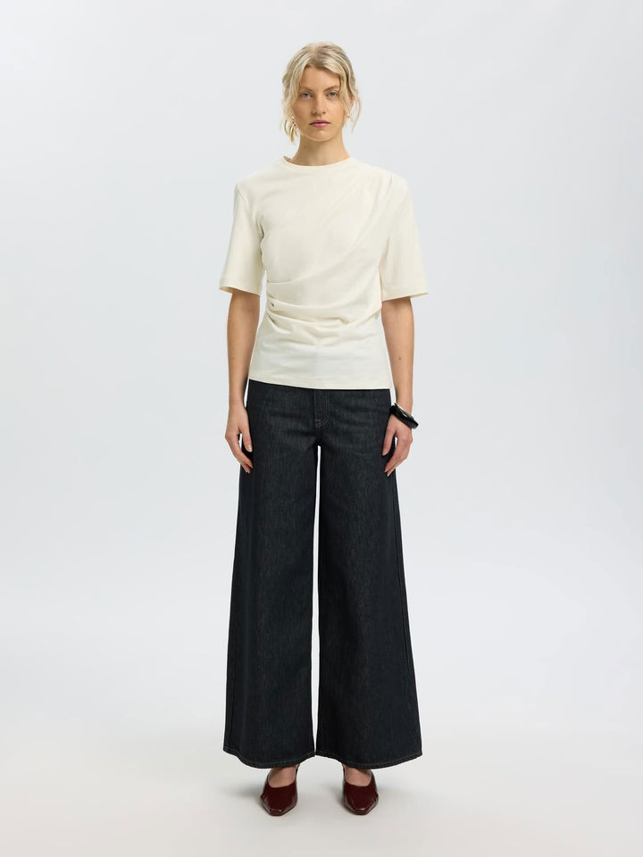 Slwtaj Light Twist Tee Noos