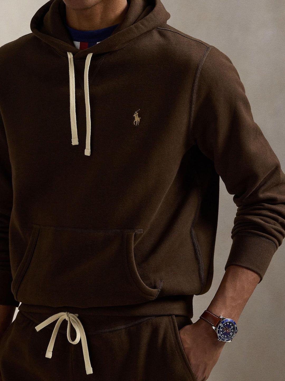 The RL fleece hoodie