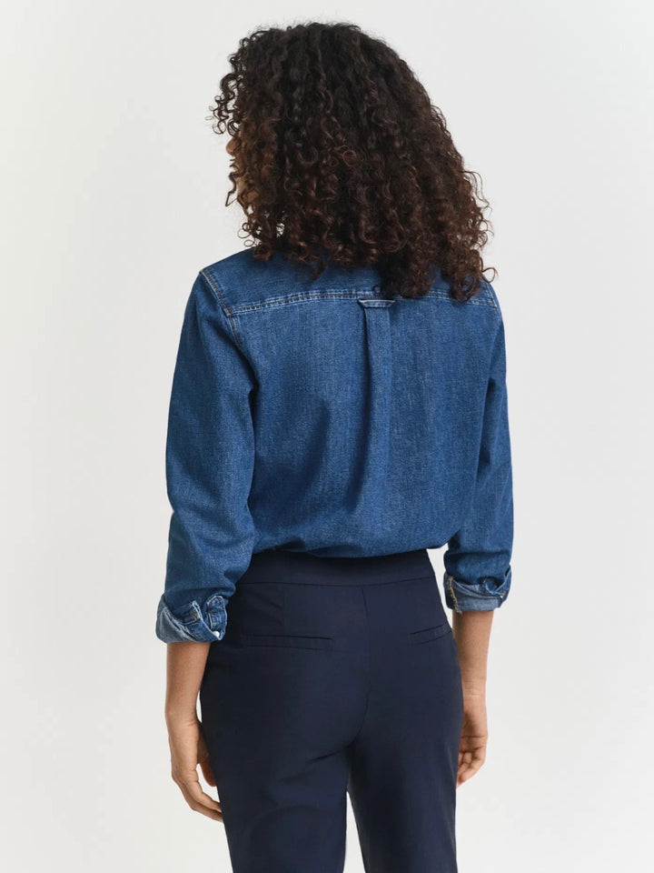 Regular denim shirt