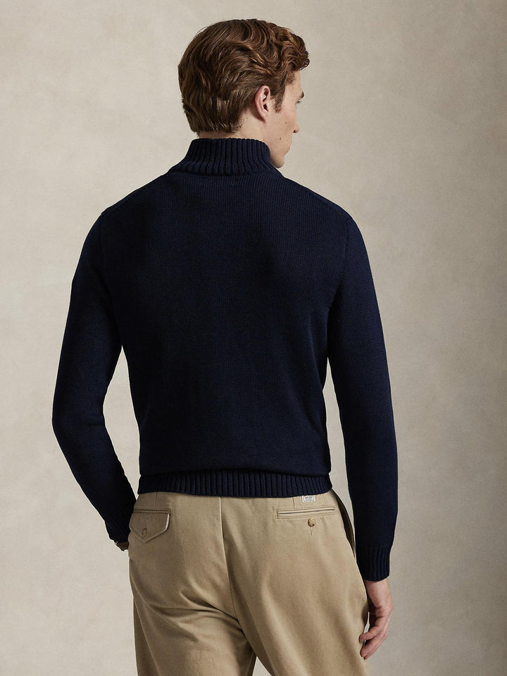 Cotton quarter zip