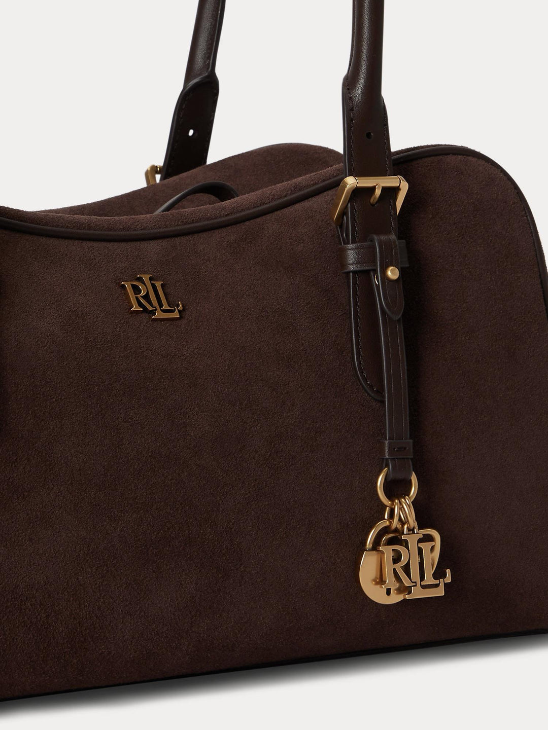 SUEDE LARGE MARCY ZIP SATCHEL
