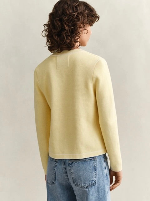 Cotton Knit Jacket