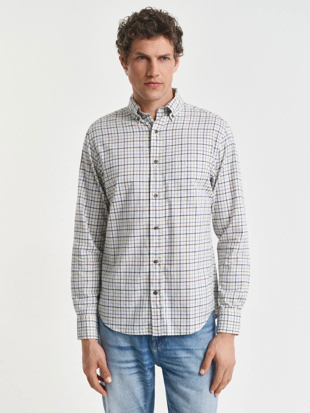 Reg Twill Check Shirt