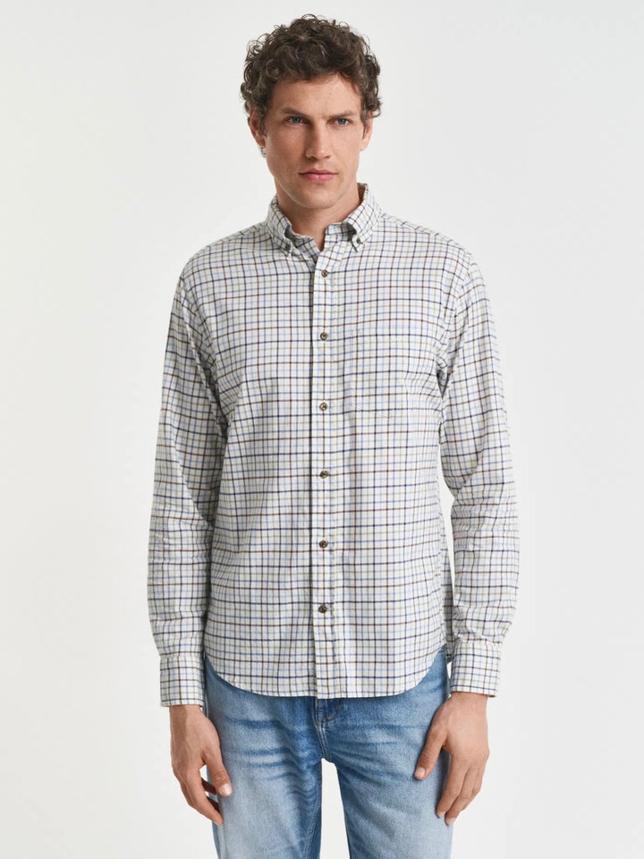 Reg Twill Check Shirt