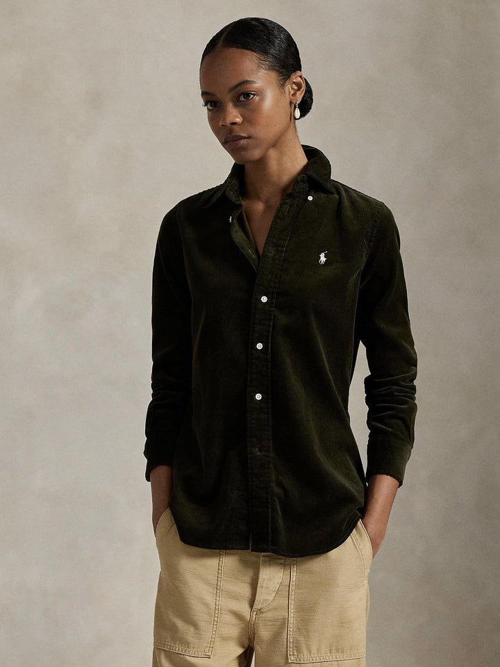 Slim Corduroy Shirt
