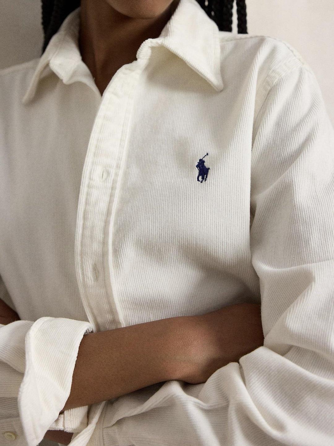 Cotton corduroy shirt