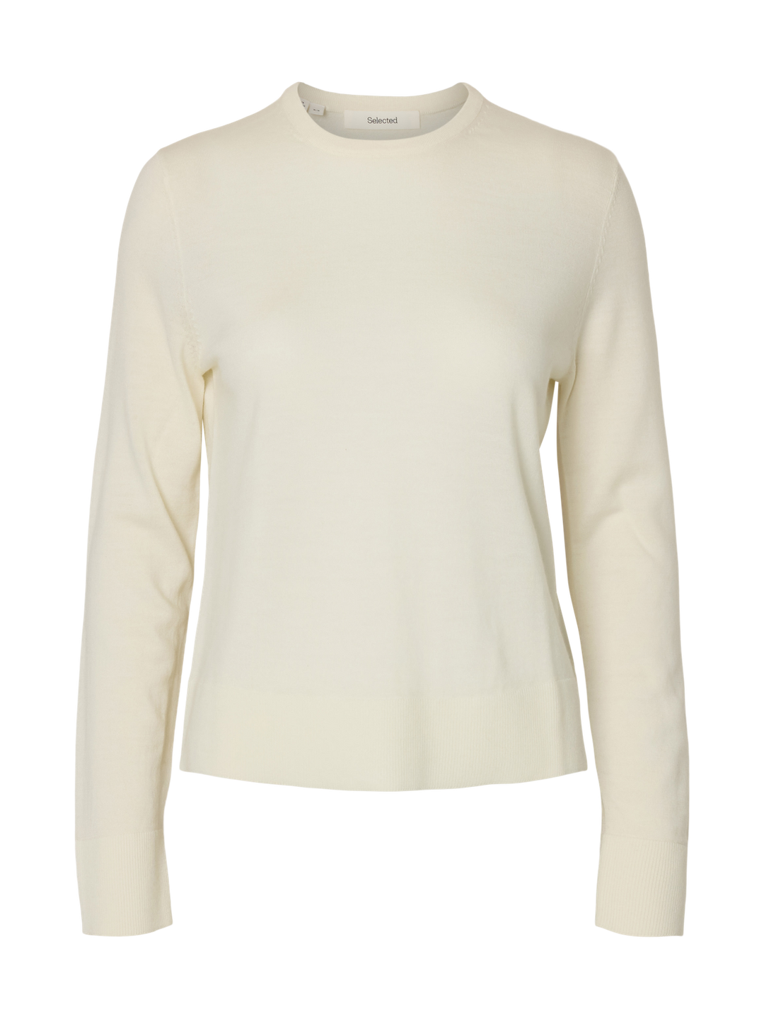 Slwthea Ls Knit Merino O-Neck Noos