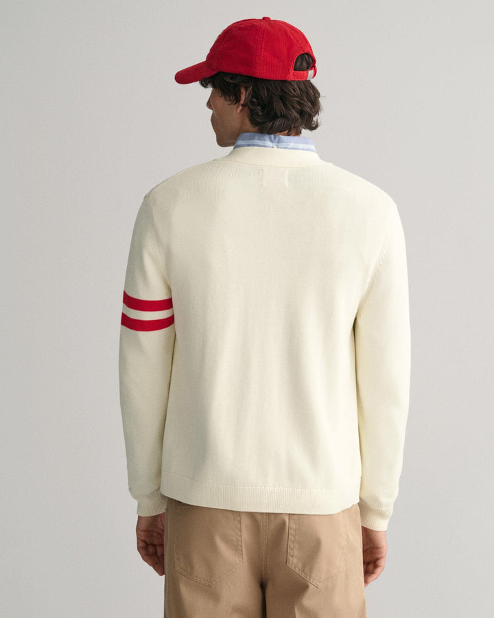 Varsity cardigan