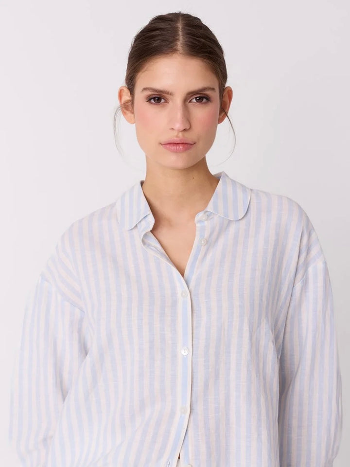 Brith Stripet Bluse
