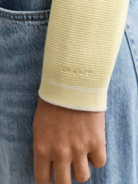 Cotton Knit Jacket