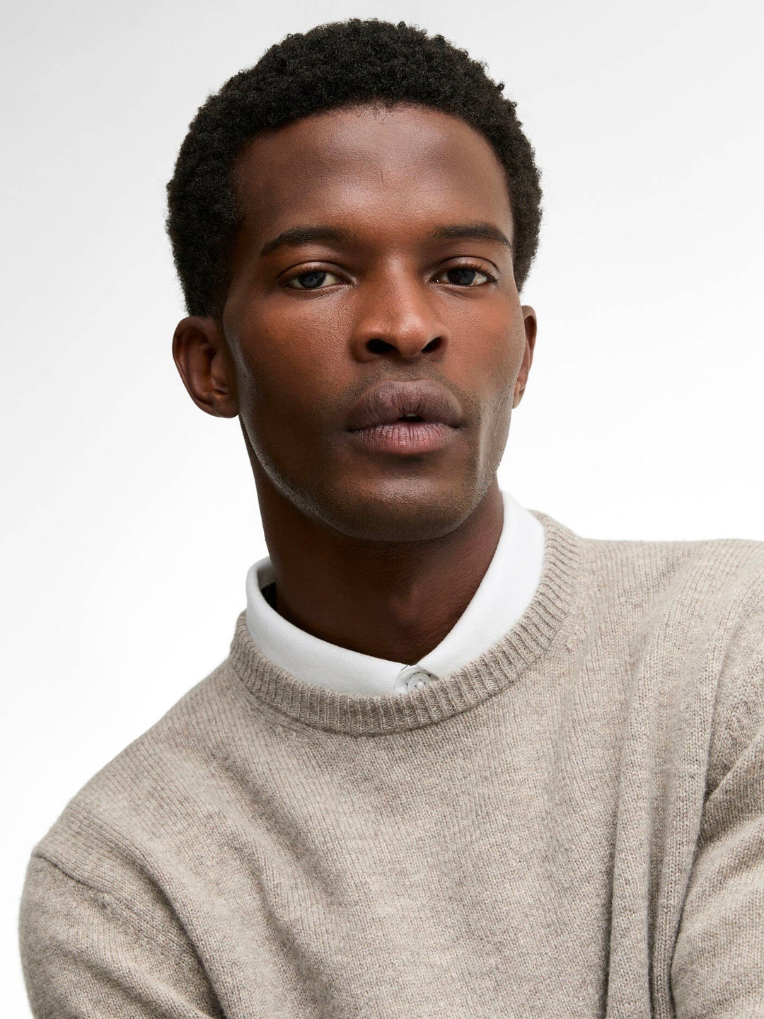 Essential Patch Crew Neck Sweater