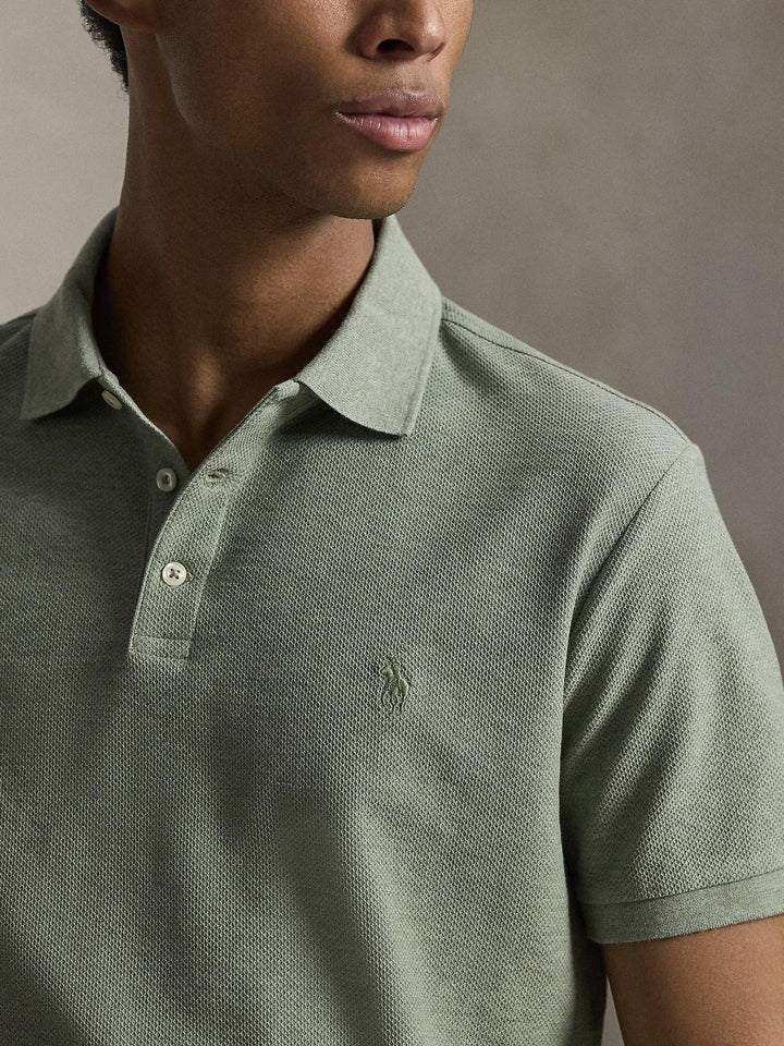 CUSTOM SLIM FIT MESH POLO