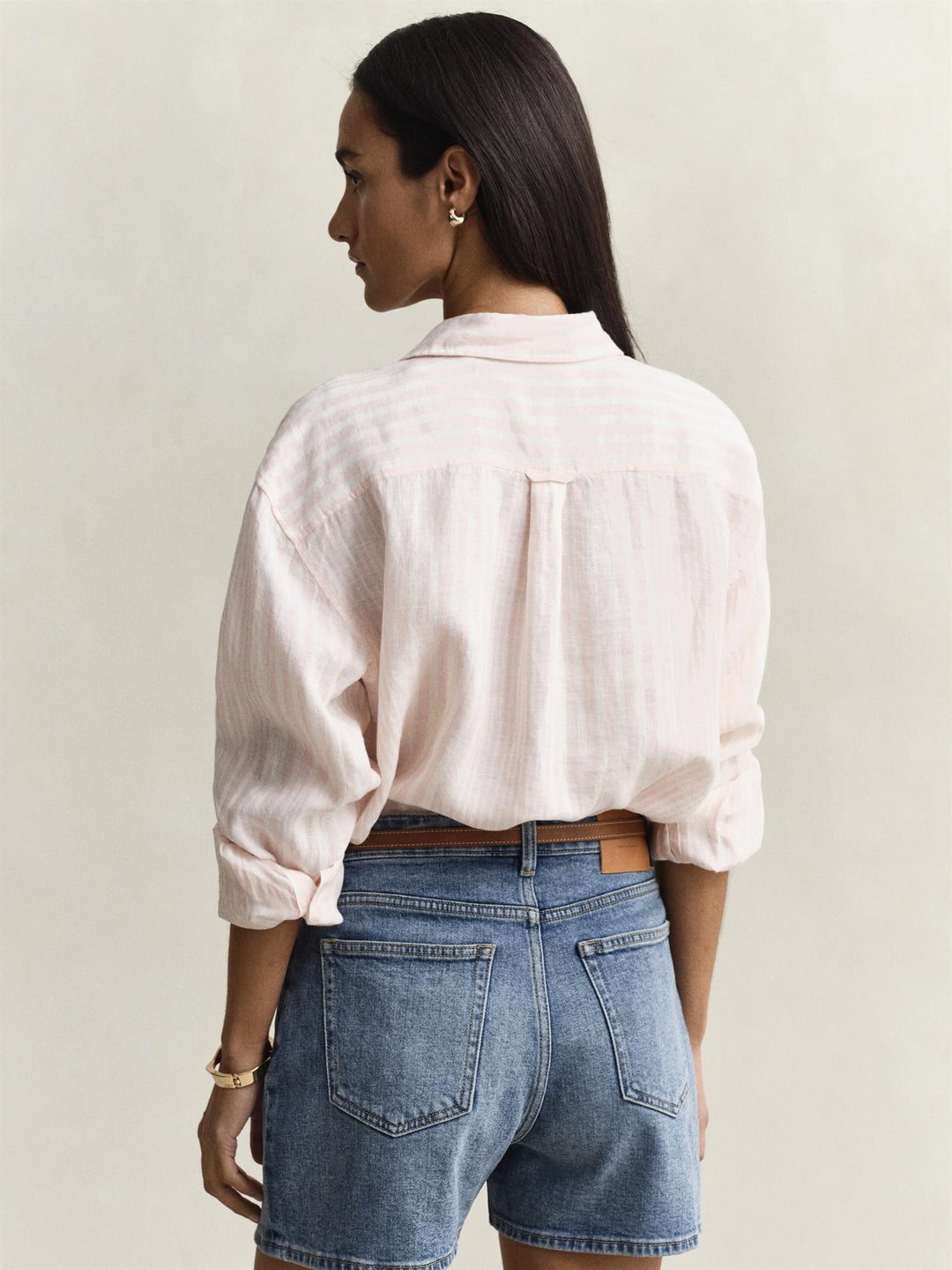 Rel Striped Linen Shirt
