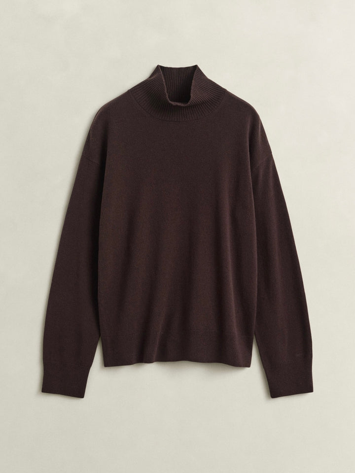 Superfine Lambswool Mockneck