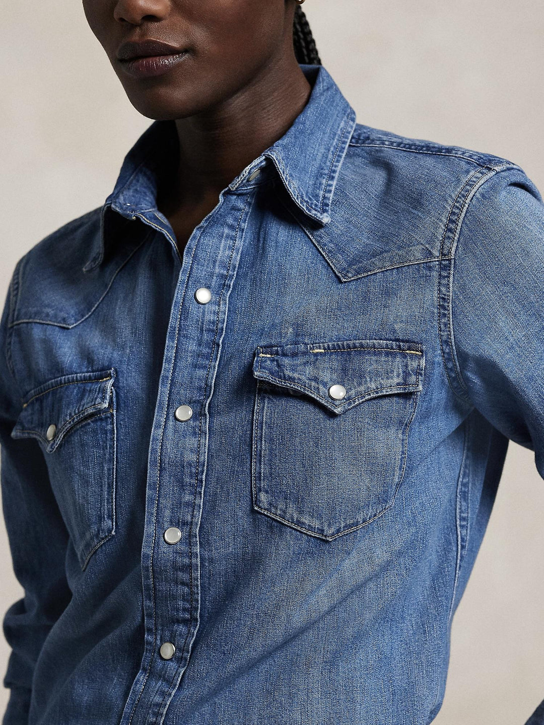 Denim Western Shirt