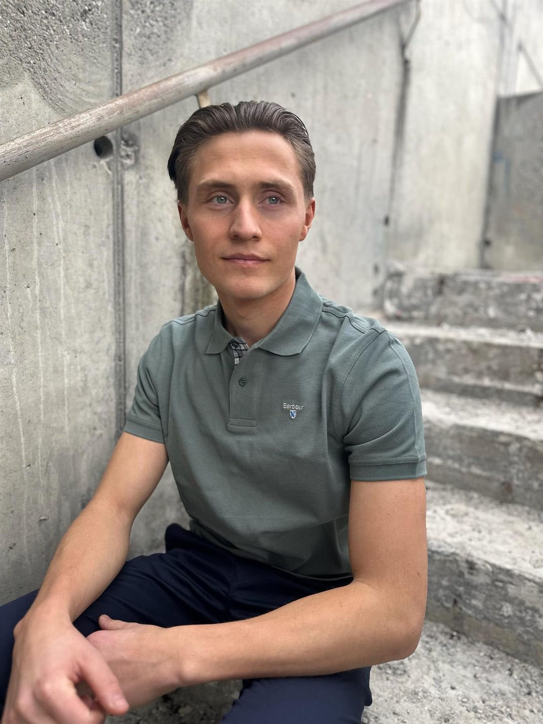 Tartan Pique Polo Shirt